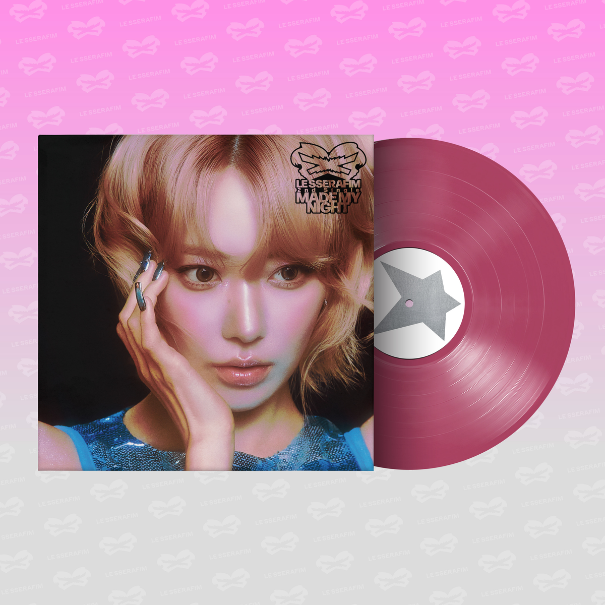 LE SSERAFIM - MADE MY NIGHT (HOT PINK VER): Vinyl LP