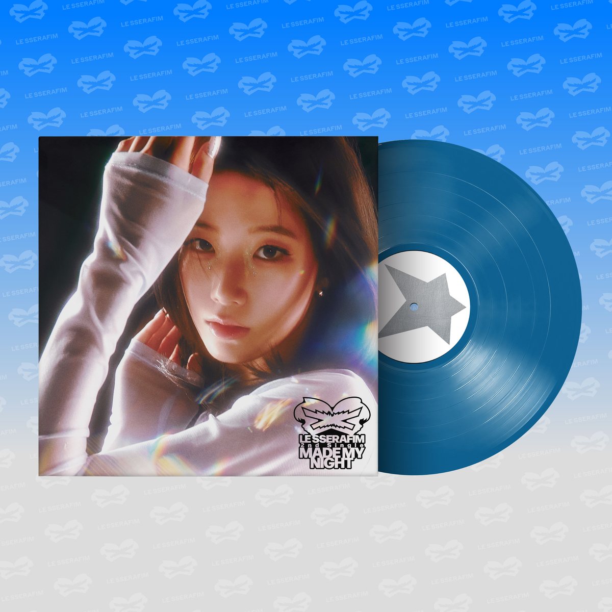 LE SSERAFIM - MADE MY NIGHT (SKY BLUE VER): Vinyl LP