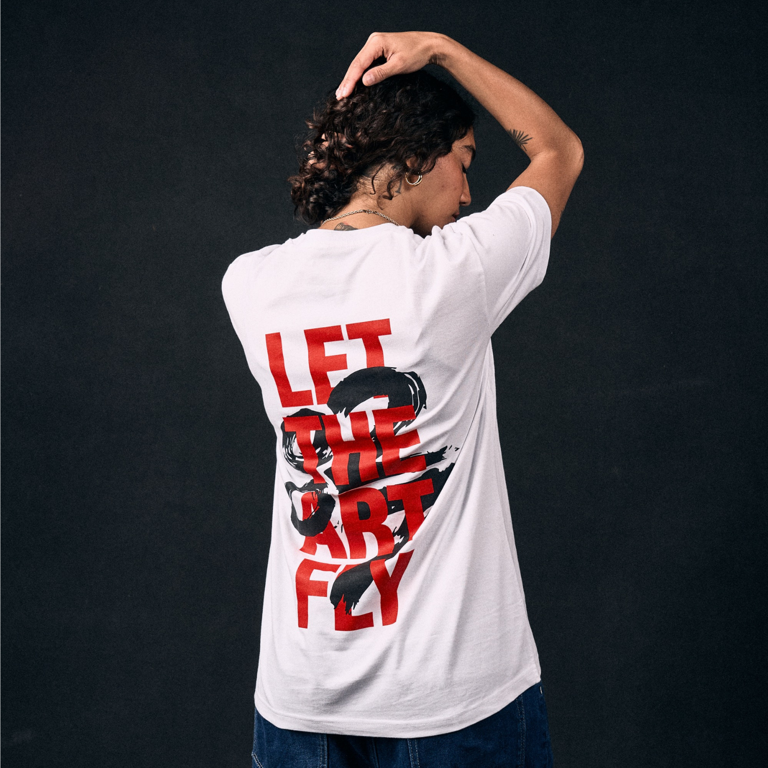 0207 Def Jam - 0207 Let The Art Fly White T-shirt