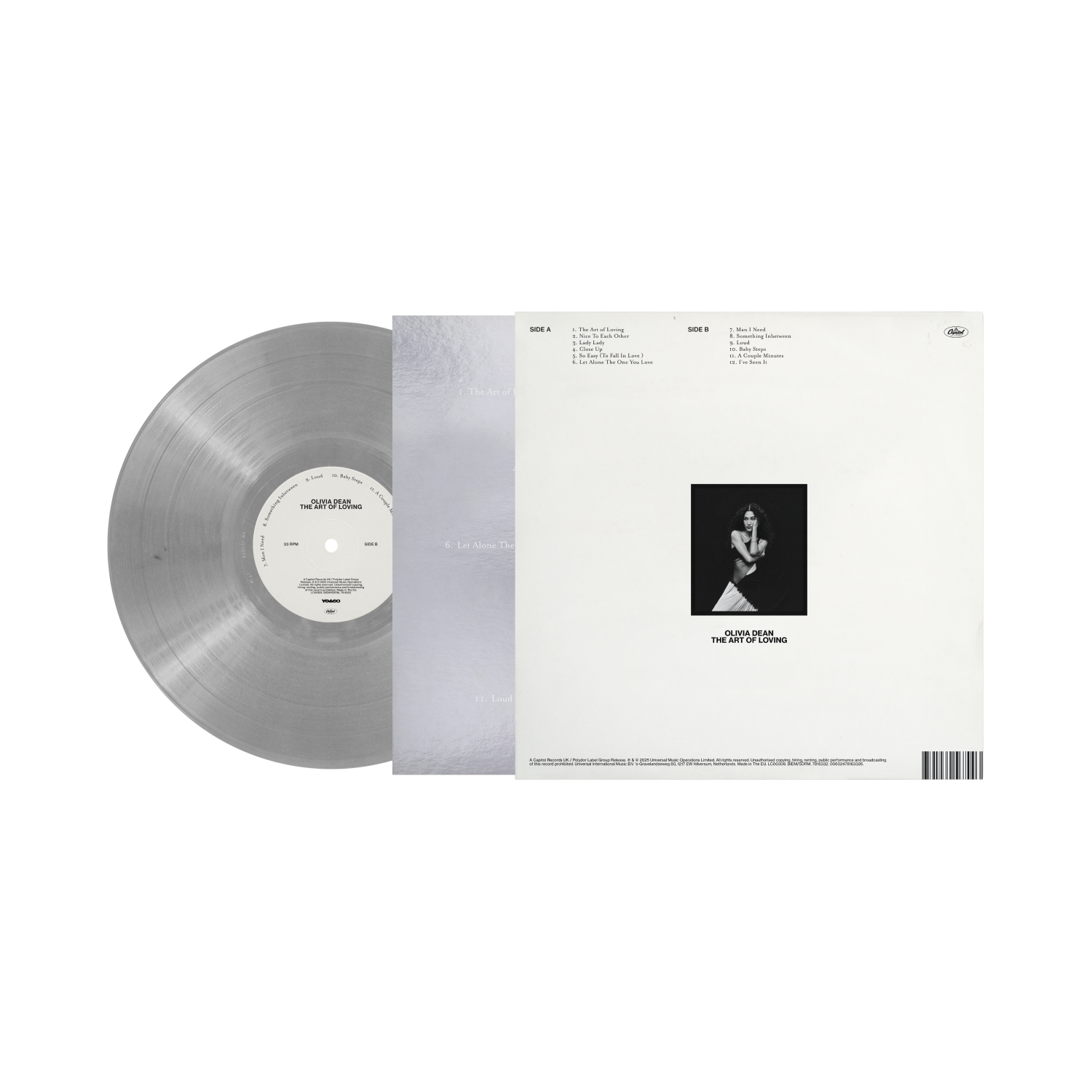 Olivia Dean - The Art of Loving - Anniversary Edition Silver Vinyl