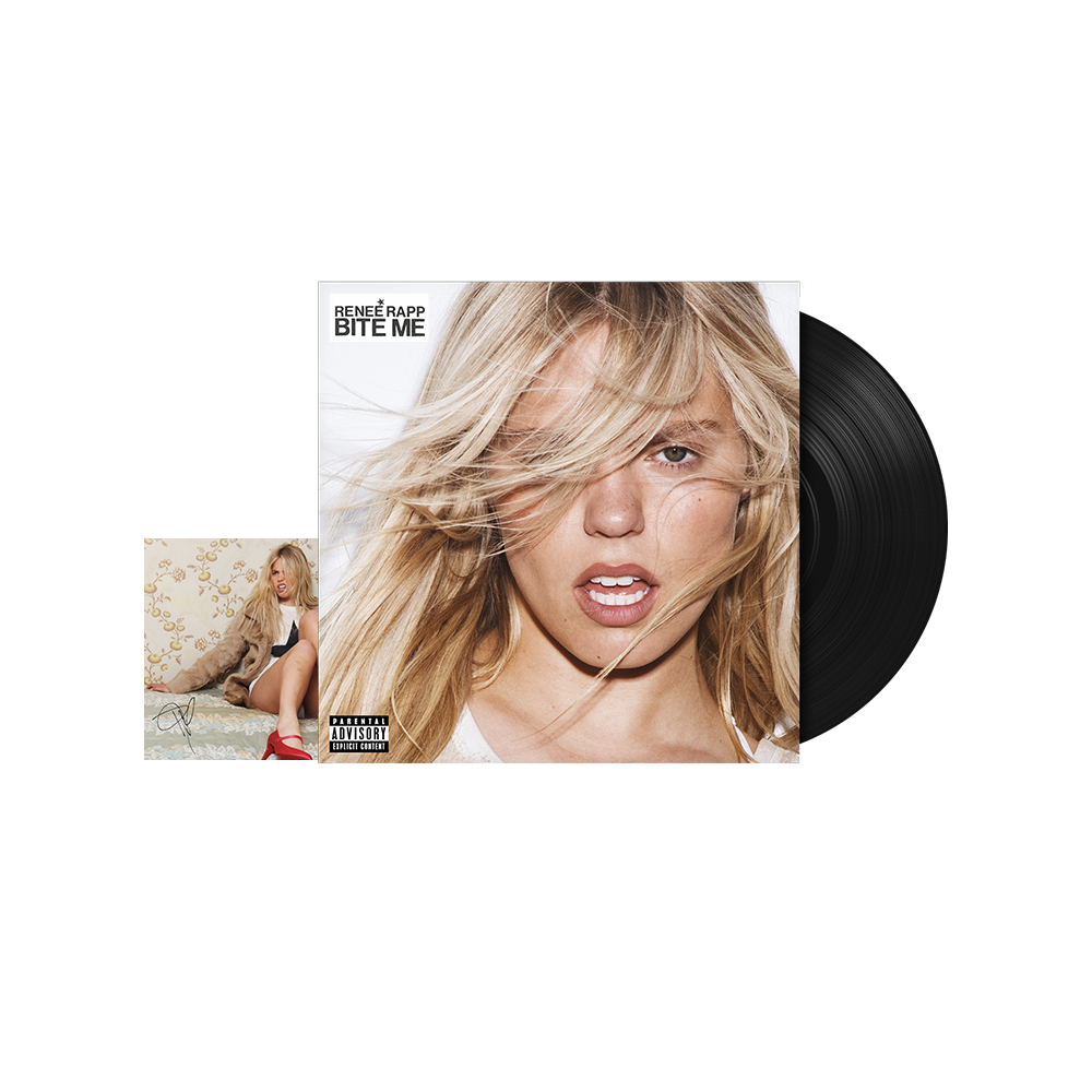 BITE ME Black Vinyl + Signed Art Card