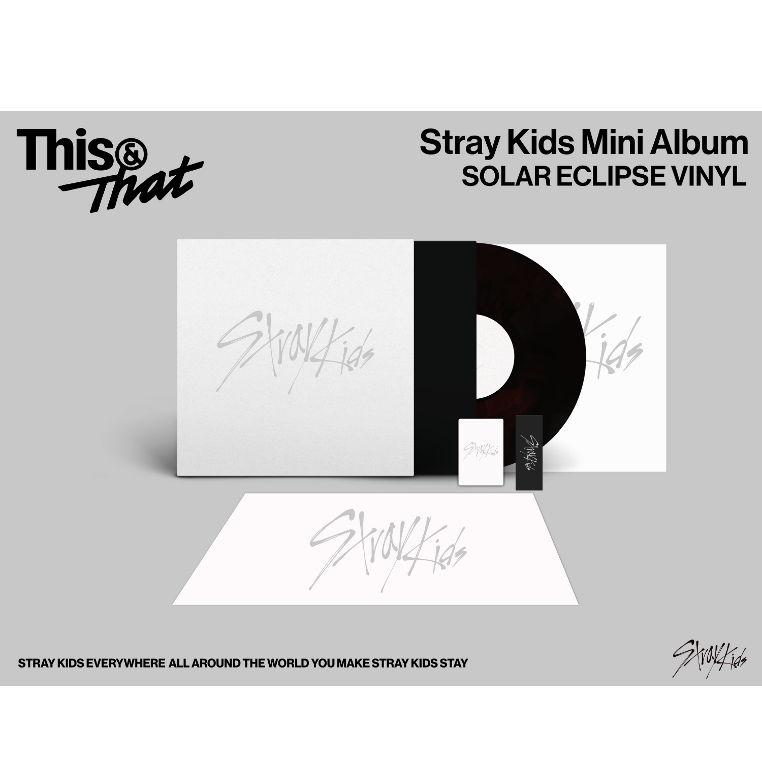 Stray Kids - This & That LP – SOLAR ECLIPSE VINYL VER.