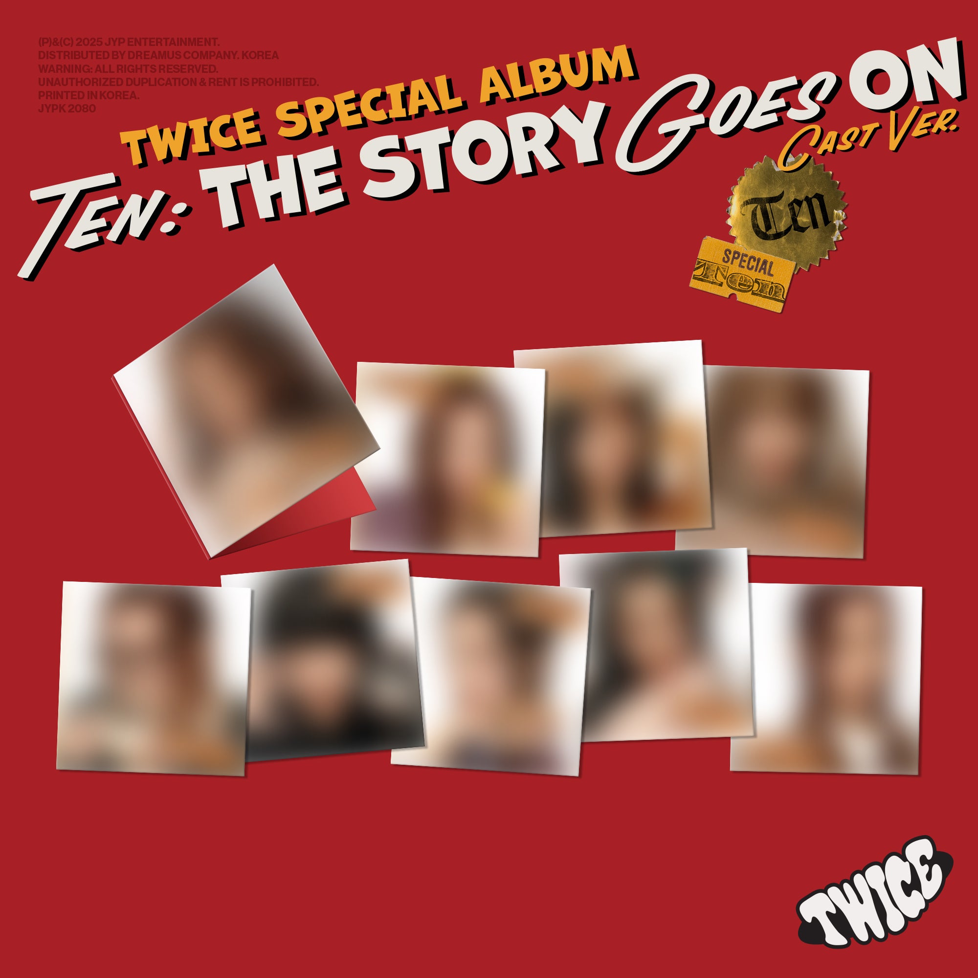 TWICE - TEN: The Story Goes On - Cast Version