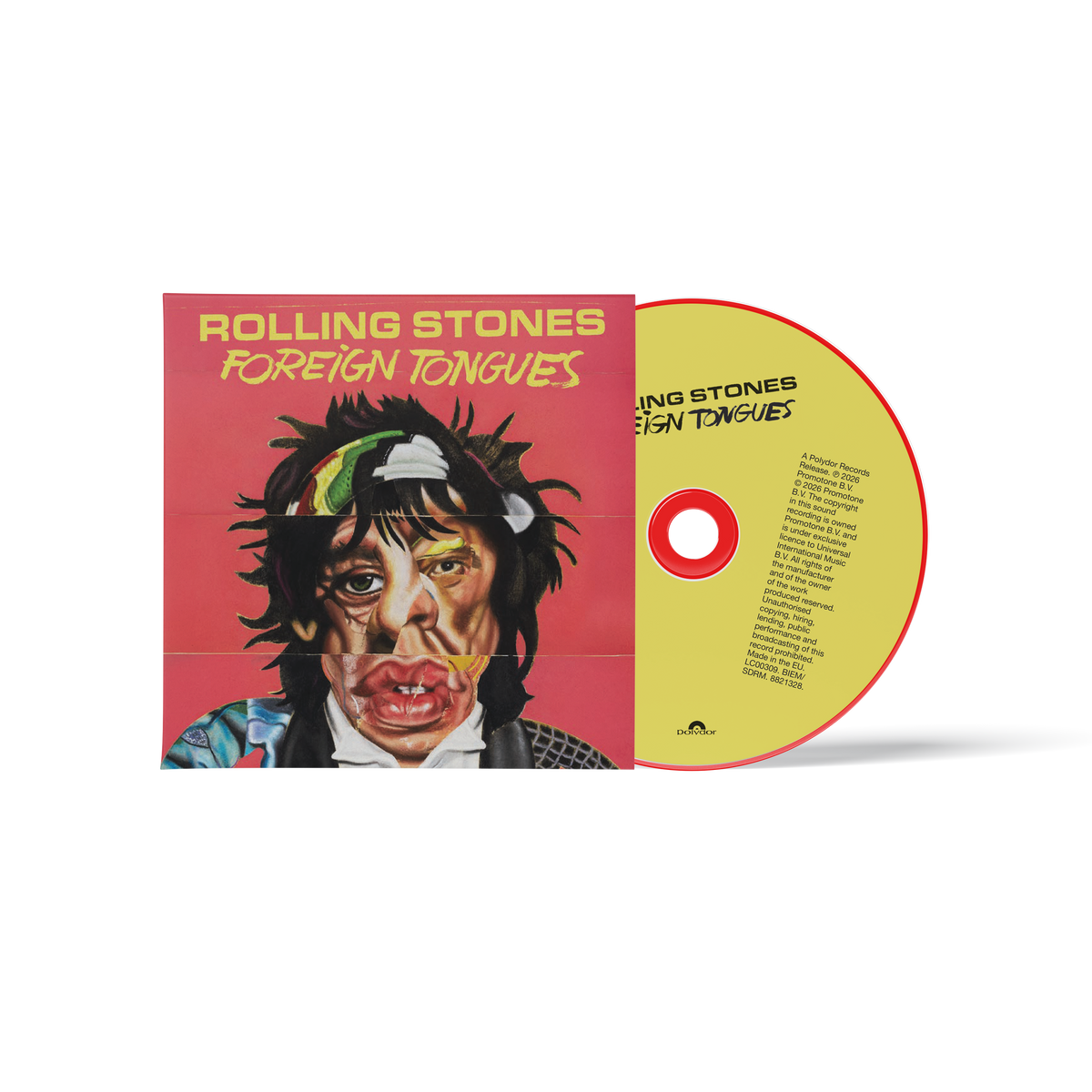 The Rolling Stones - Foreign Tongues Store Exclusive Red CD