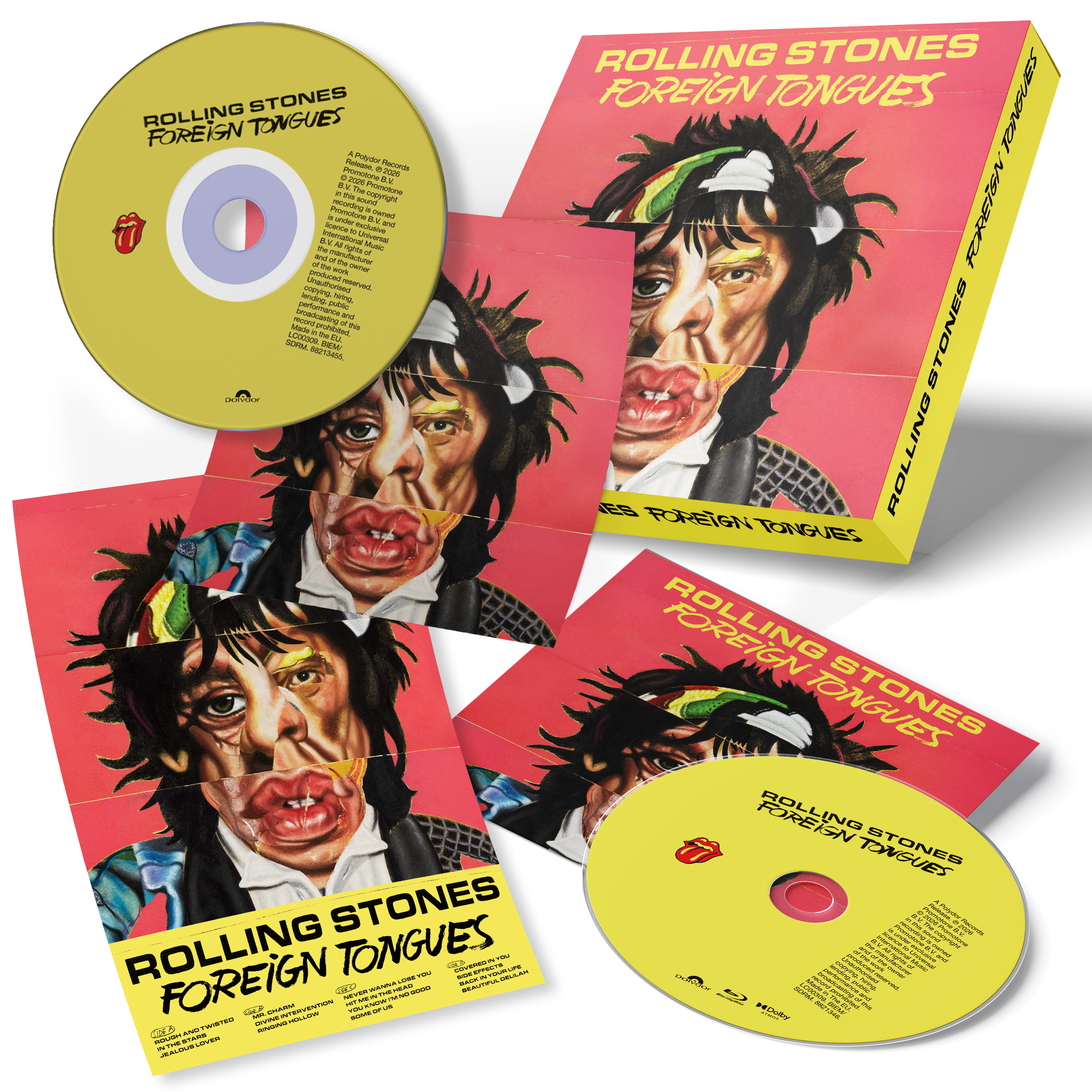 The Rolling Stones - Foreign Tongues CD Boxset
