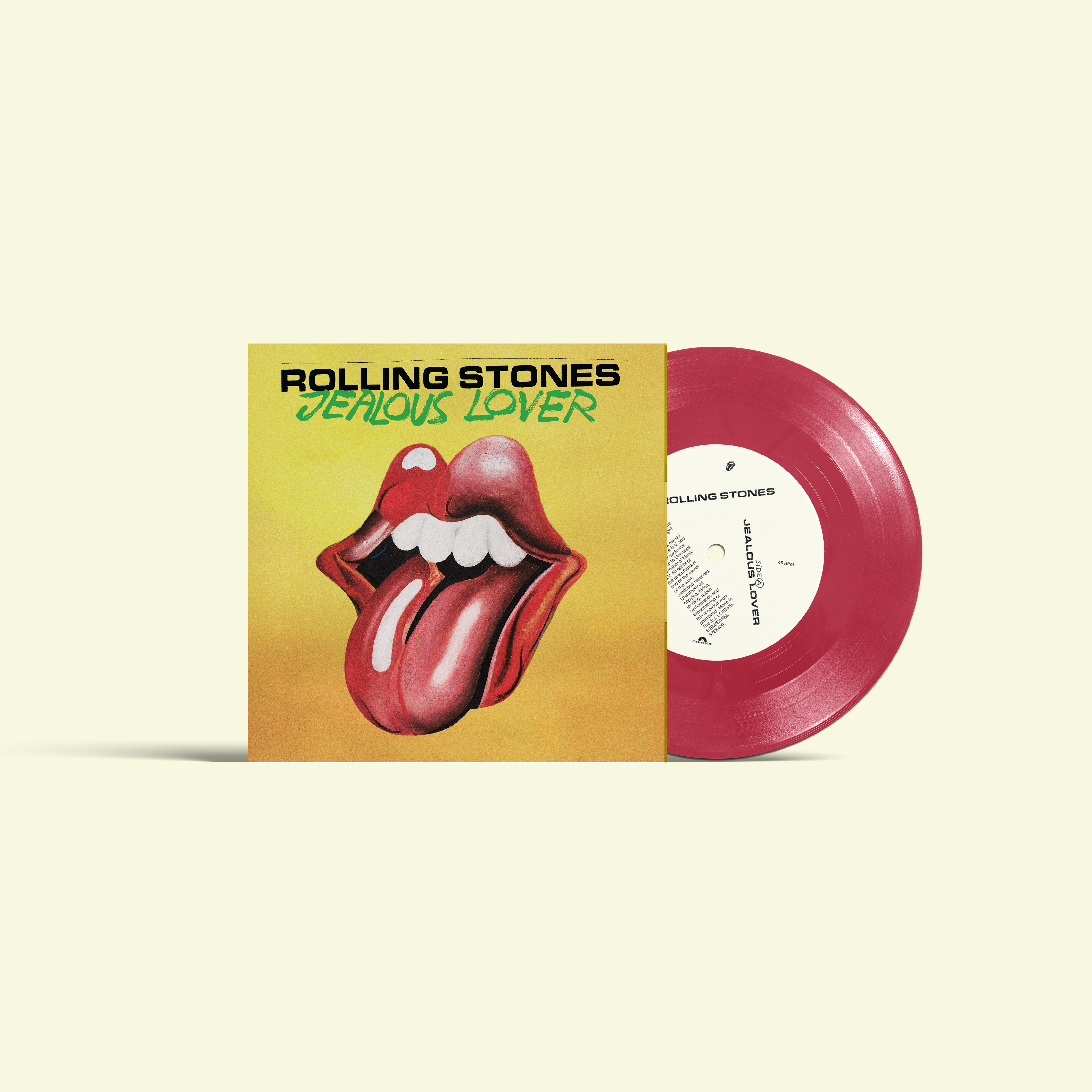 The Rolling Stones - Jealous Lover 7" Single