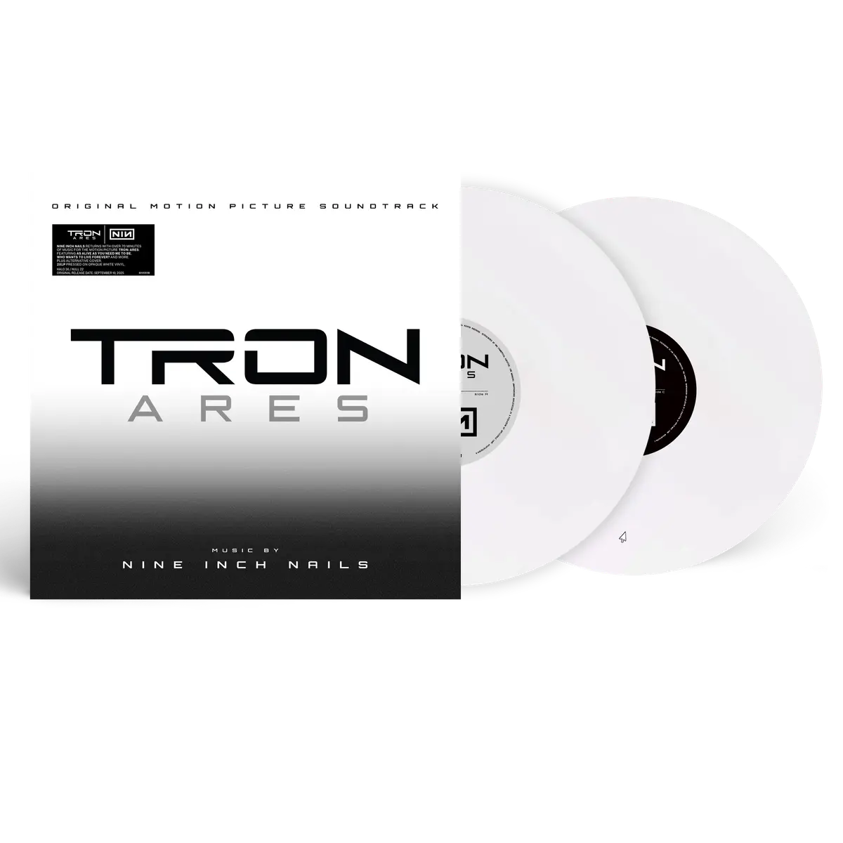 Nine Inch Nails - Tron: Ares (Original Motion Picture Soundtrack): White Vinyl 2LP