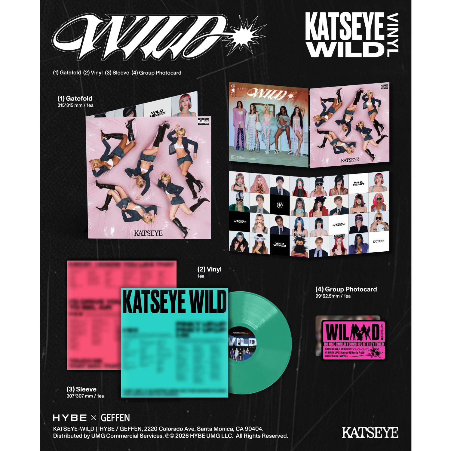 KATSEYE - WILD Vinyl