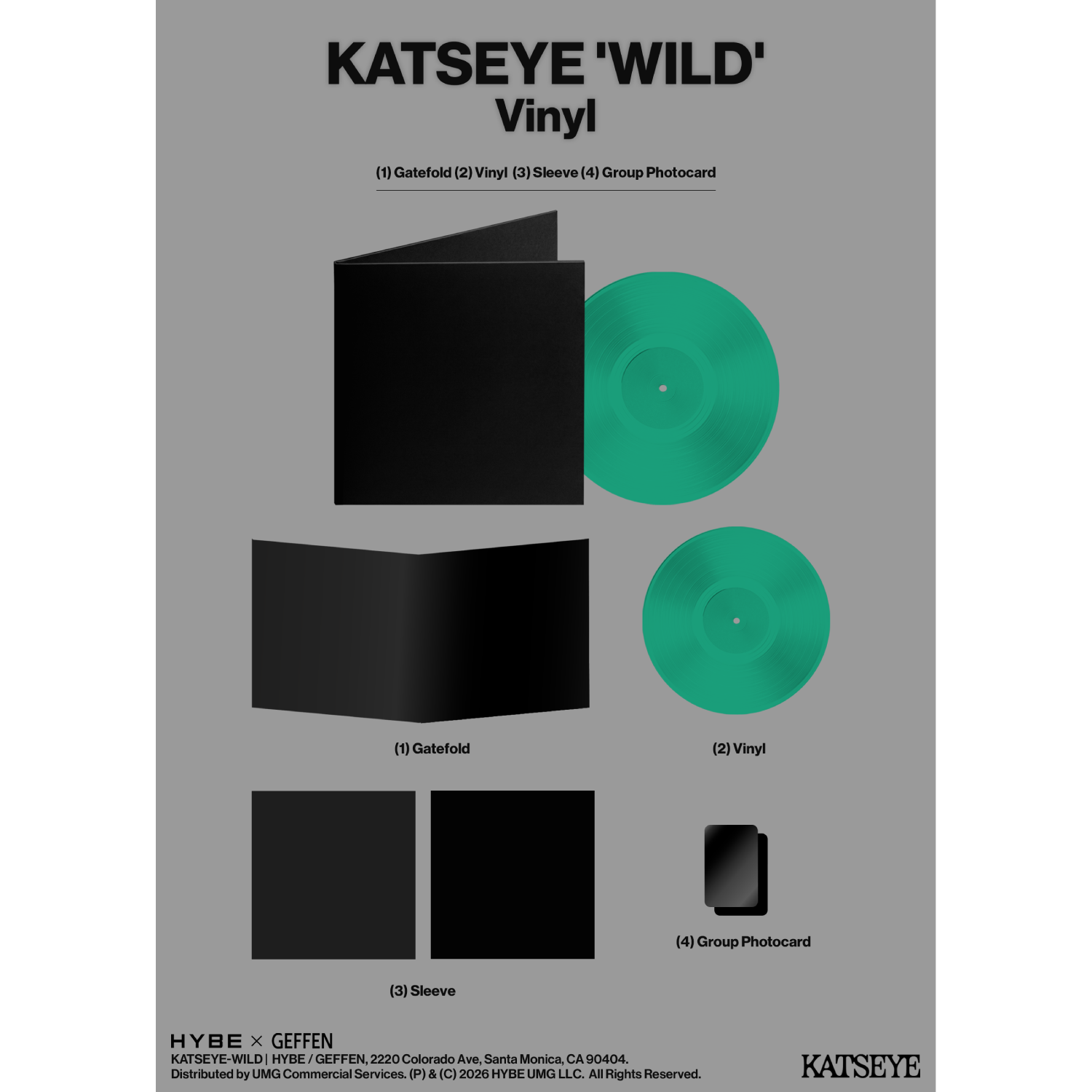 KATSEYE - WILD Vinyl
