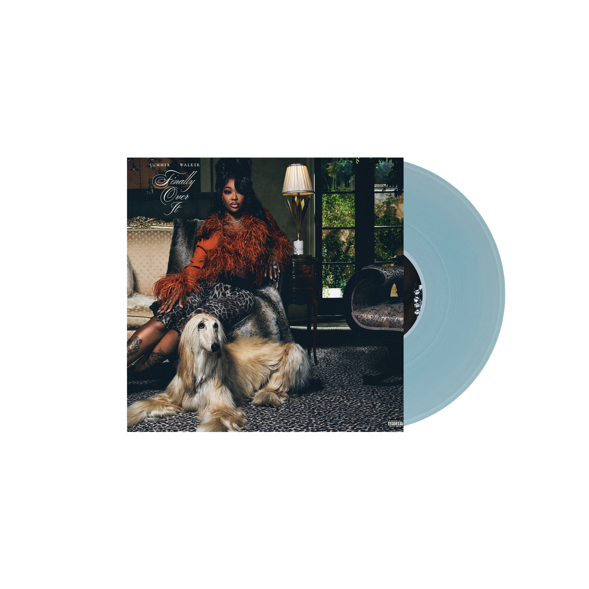 Summer Walker - Finally Over It: For Better Edition STANDARD TRANSLUCENT LIGHT BLUE VINYL