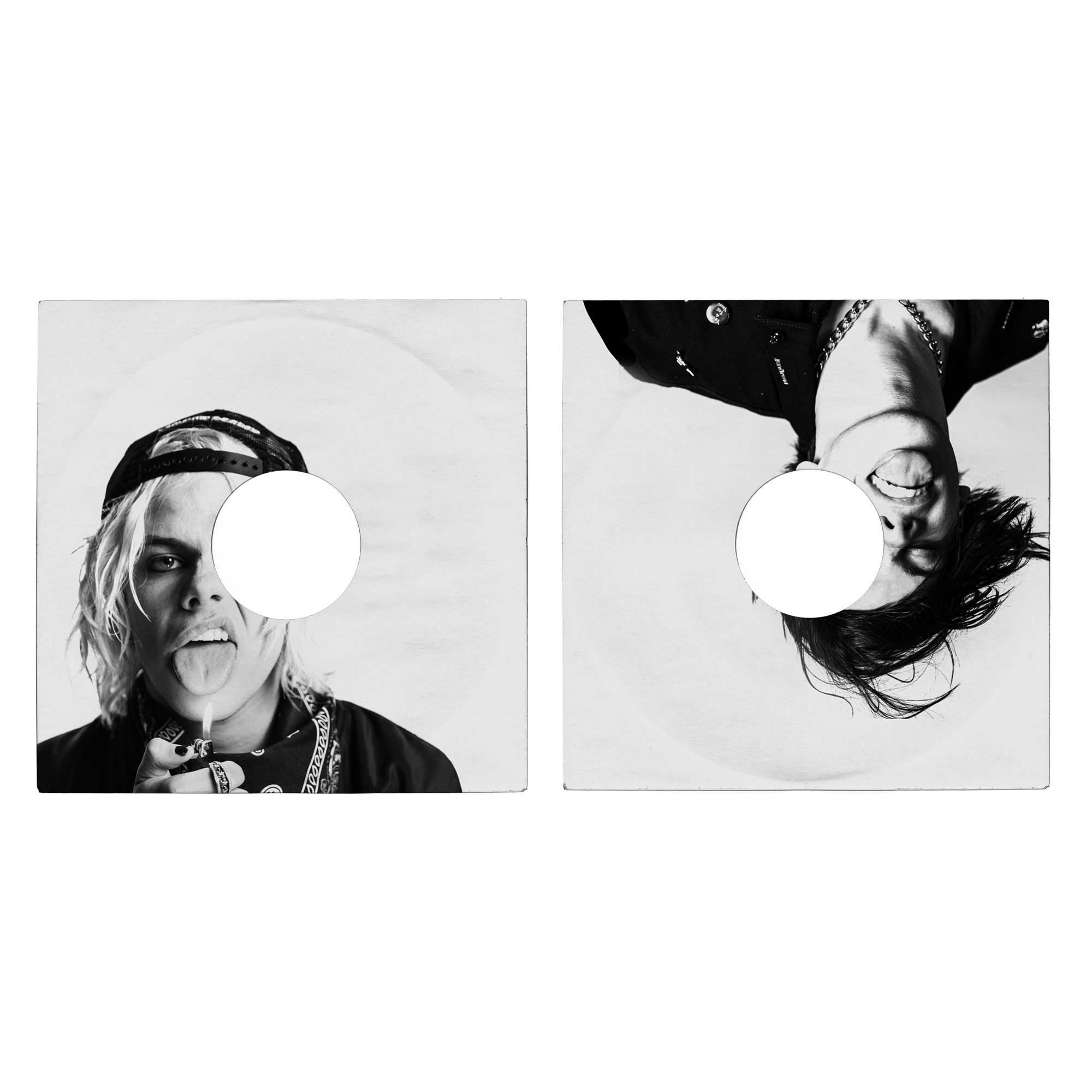 YUNGBLUD - Weird! 5 Year Anniversary Silver Marble Vinyl