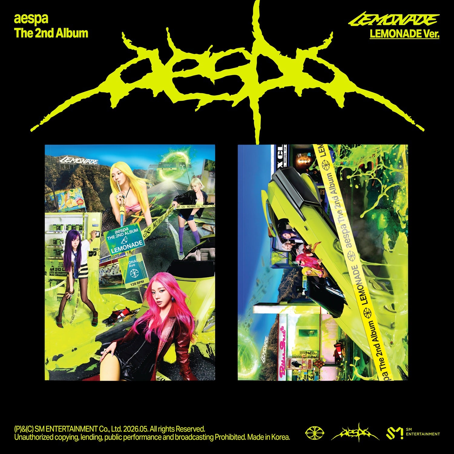 aespa - The 2nd Album 'LEMONADE' (LEMONADE Ver.)