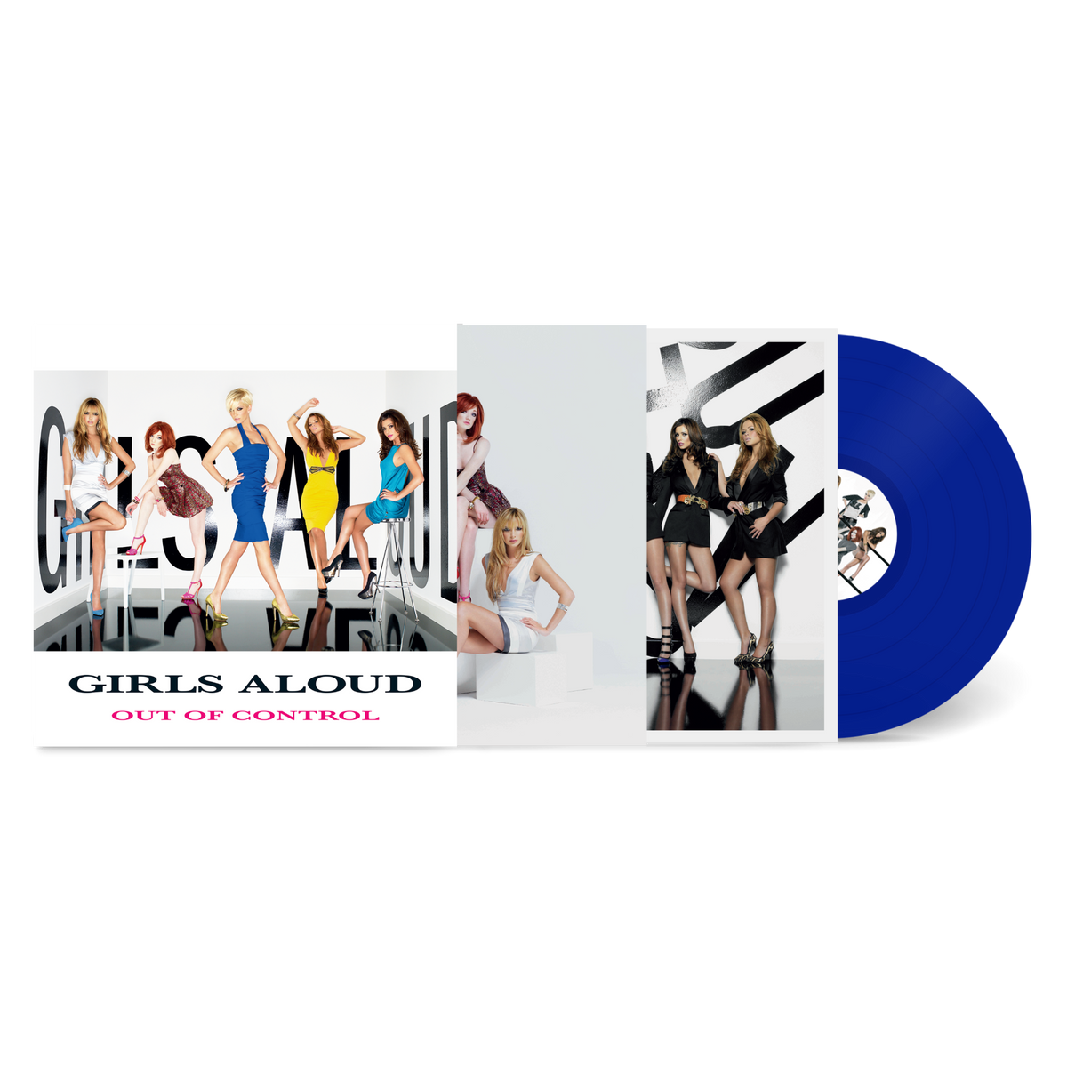 Girls Aloud - Out Of Control: Blue Colour Vinyl LP