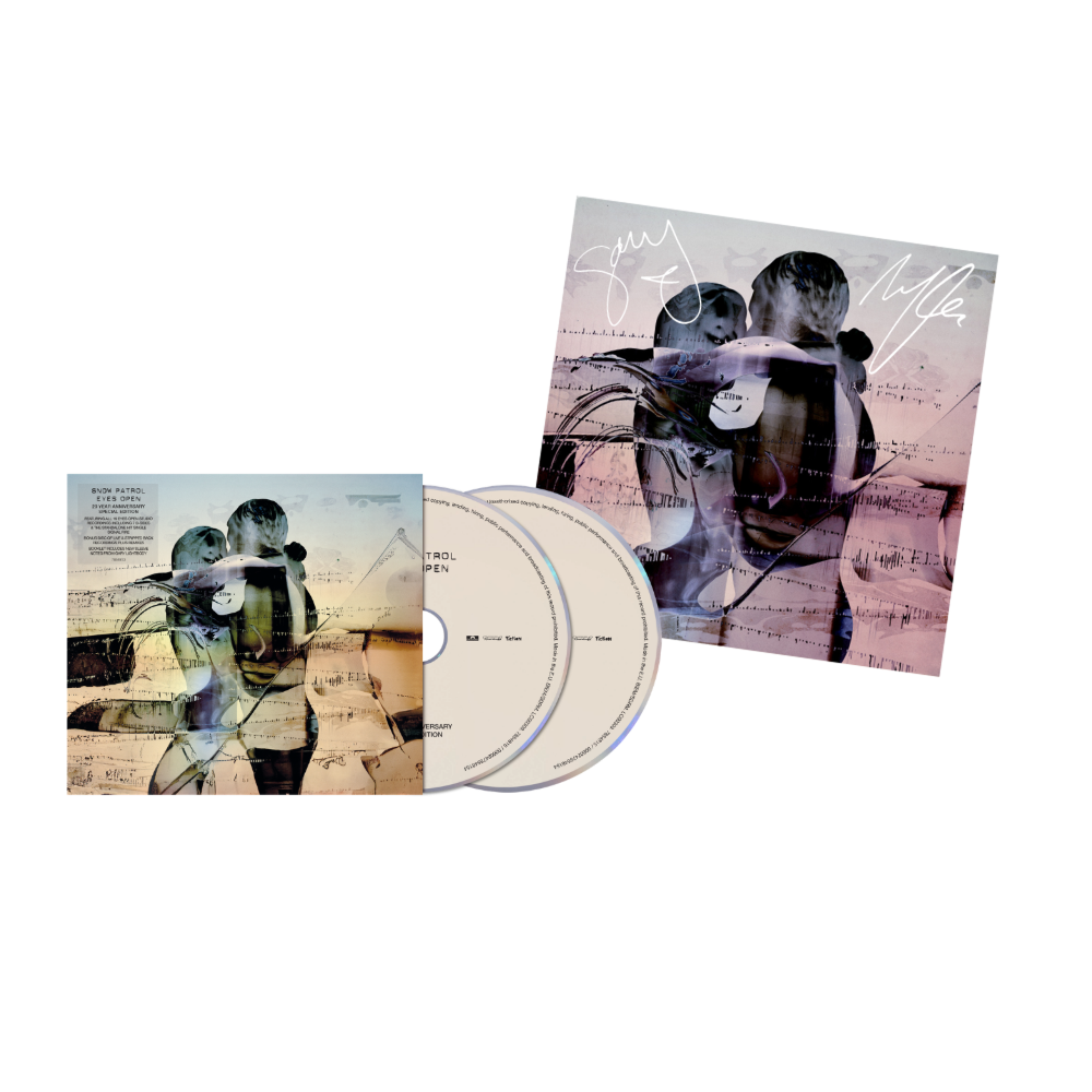 Eyes Open (20 Year Anniversary): 2CD + Eyes Open 12" Signed Art Card