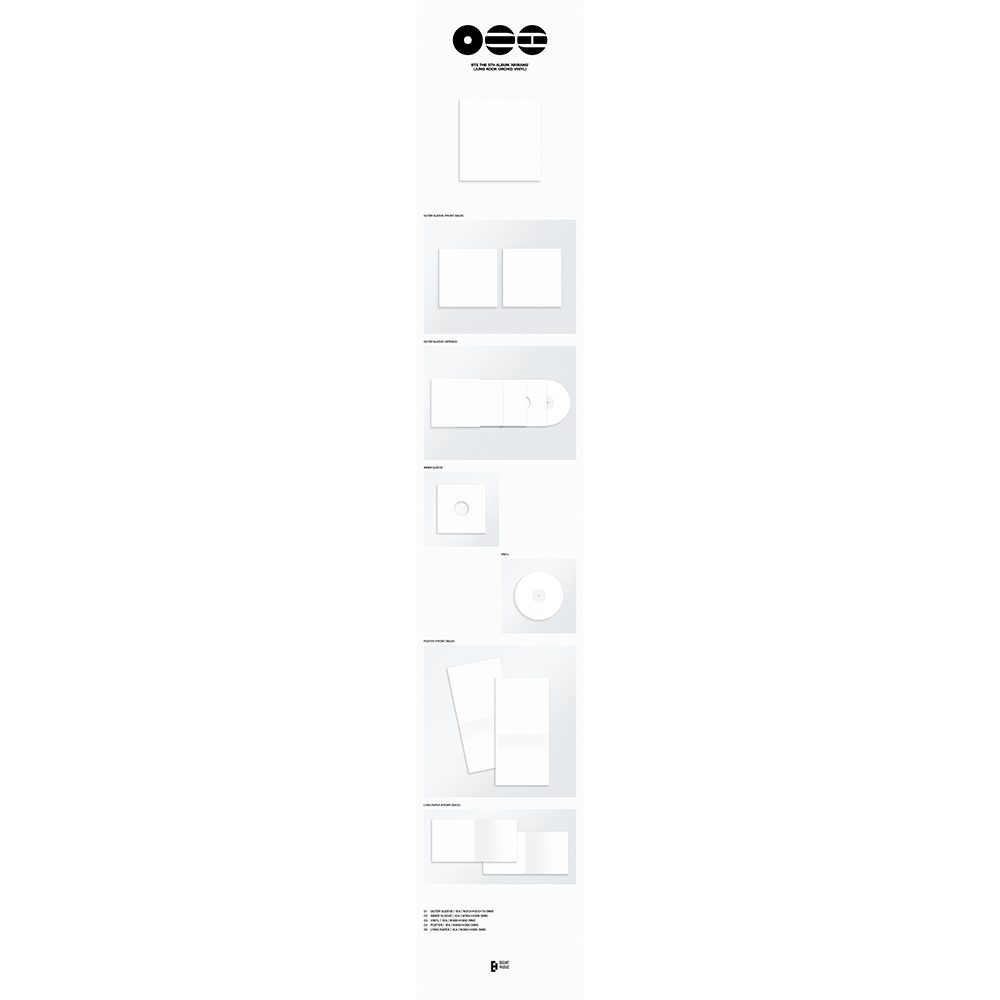 BTS - BTS The 5th Album 'ARIRANG'  (Group Red Vinyl)