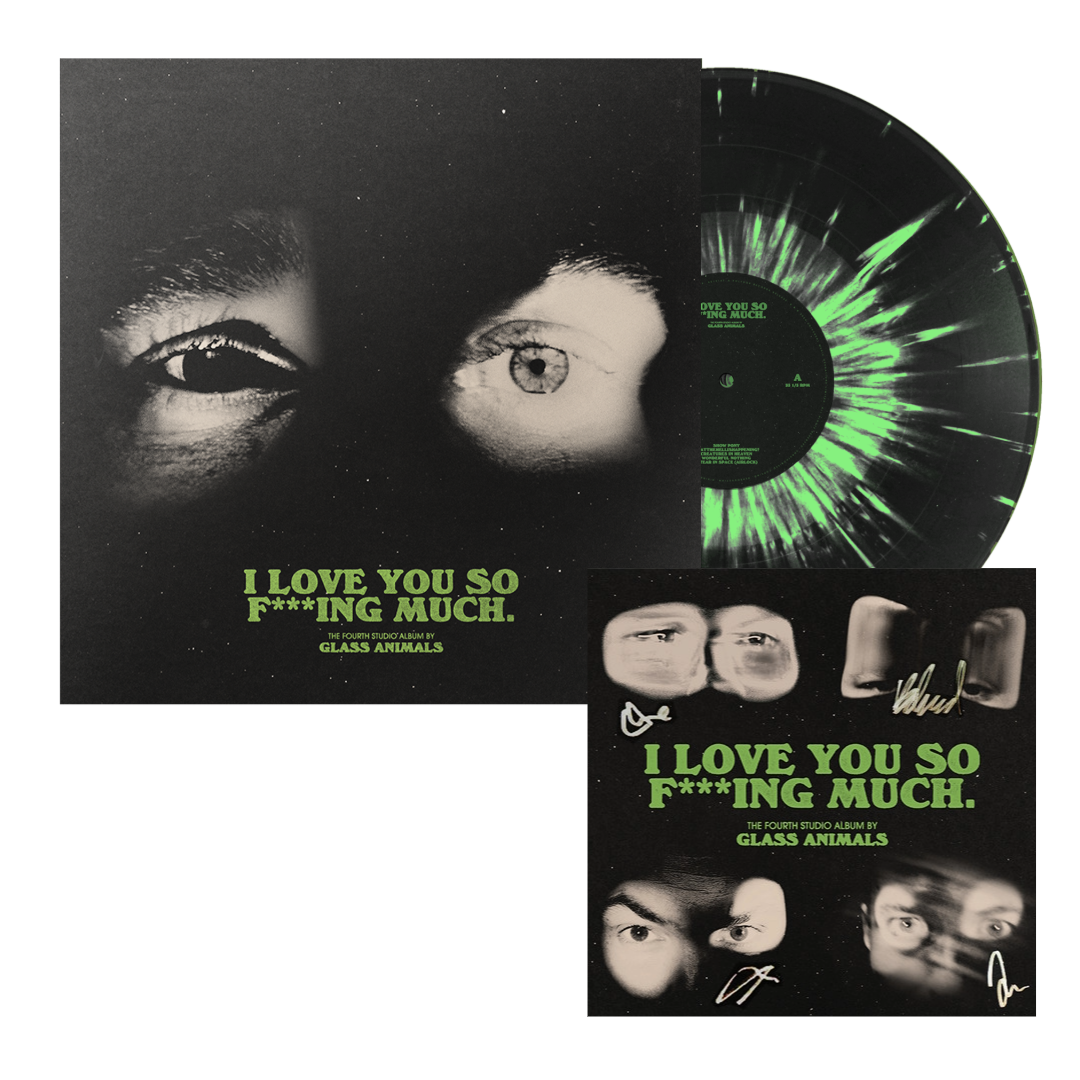 ILYSFM: Spotify Fans First Black and Green Splatter Vinyl + Signed Art Card
