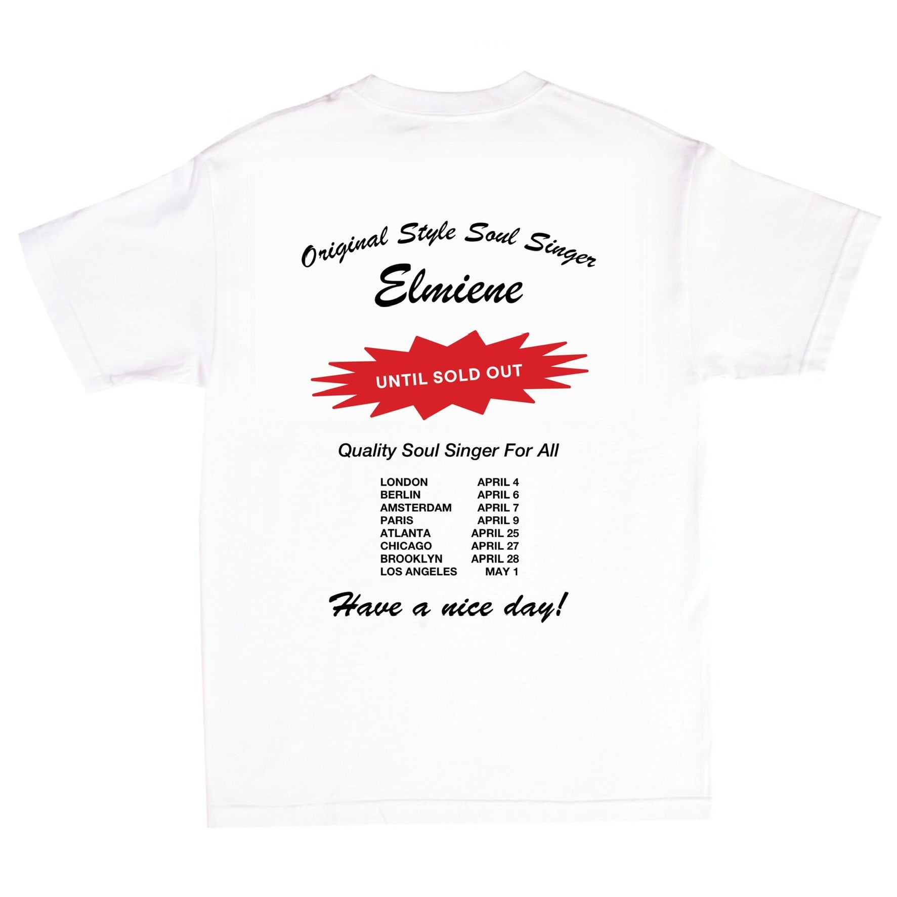 Elmiene - Limited Edition Elmiene x Dumbo Name T-Shirt