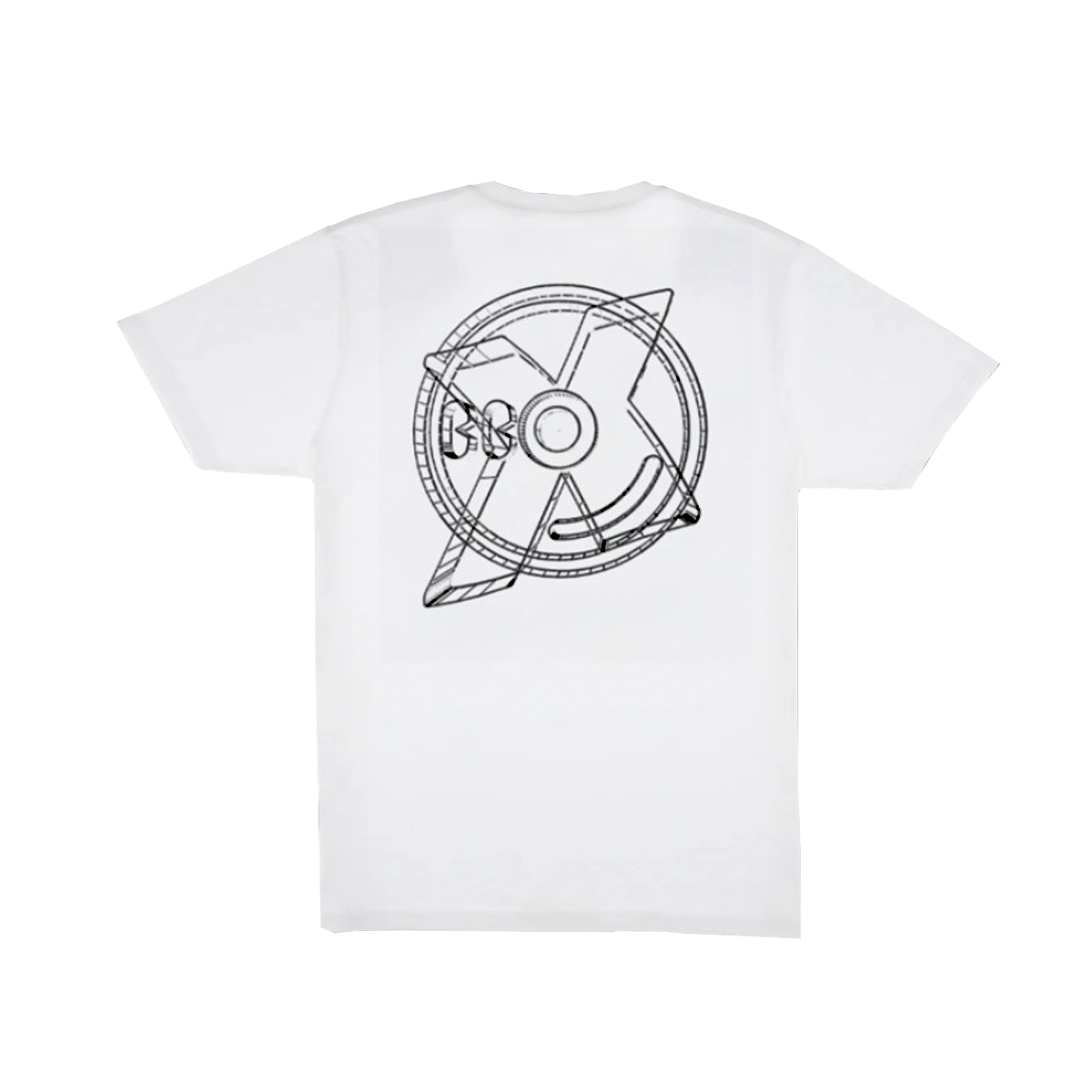 Luke Dean - TEE006 - Limited Edition Chaos x Nexup Luke Dean White T-Shirt