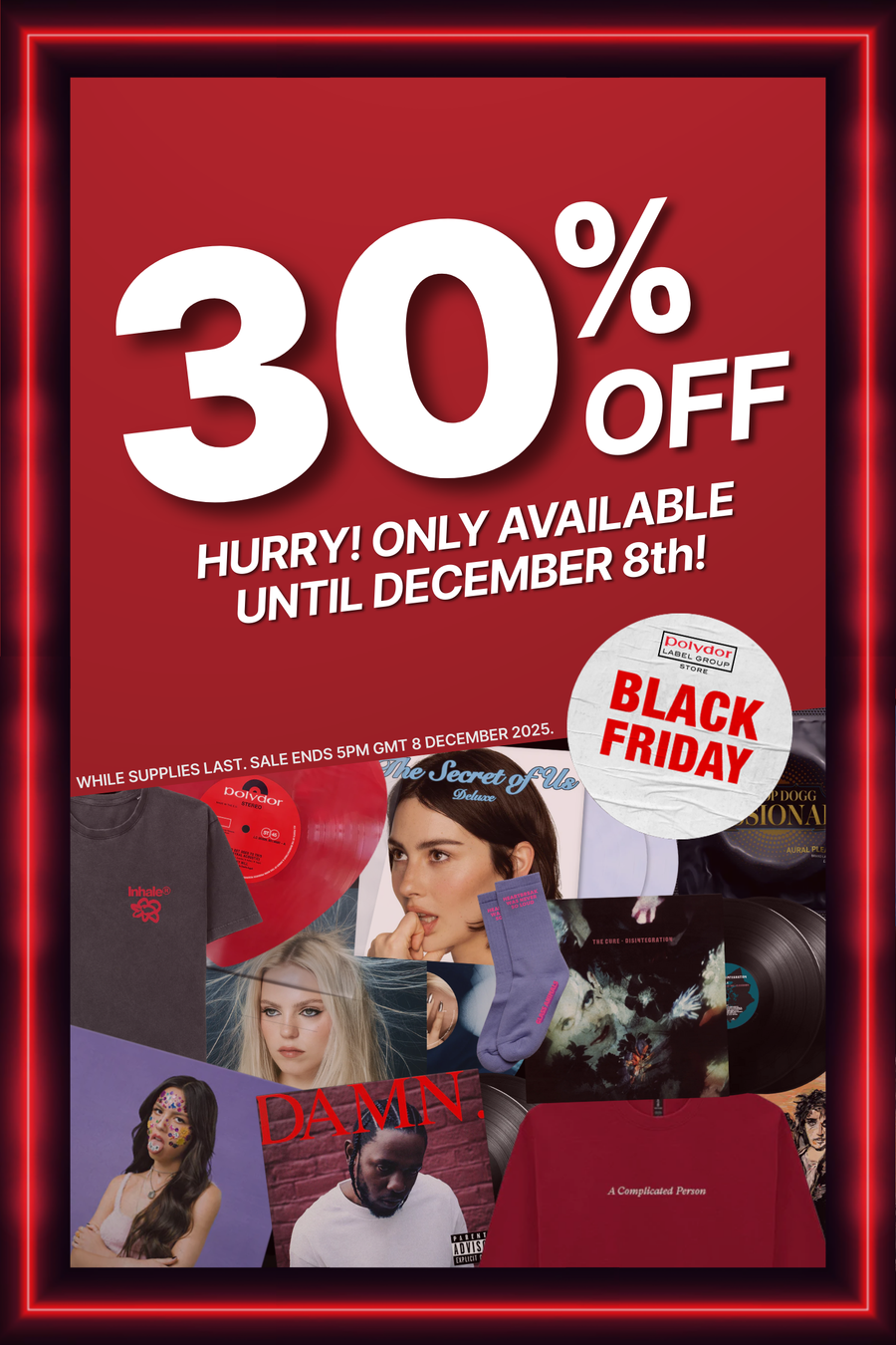 30% Off Black Friday