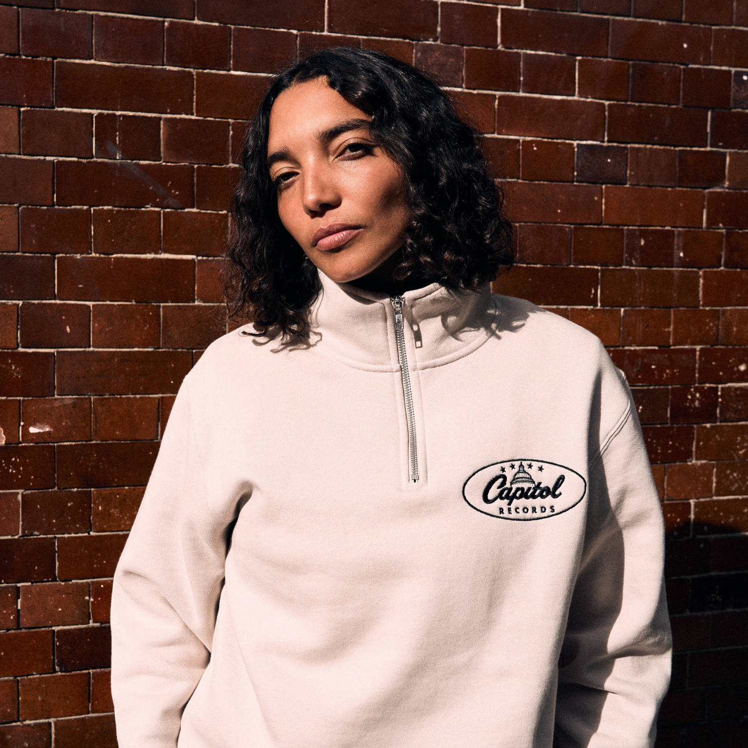 Polydor Label Group - Capitol 1/4 Zip Sweat