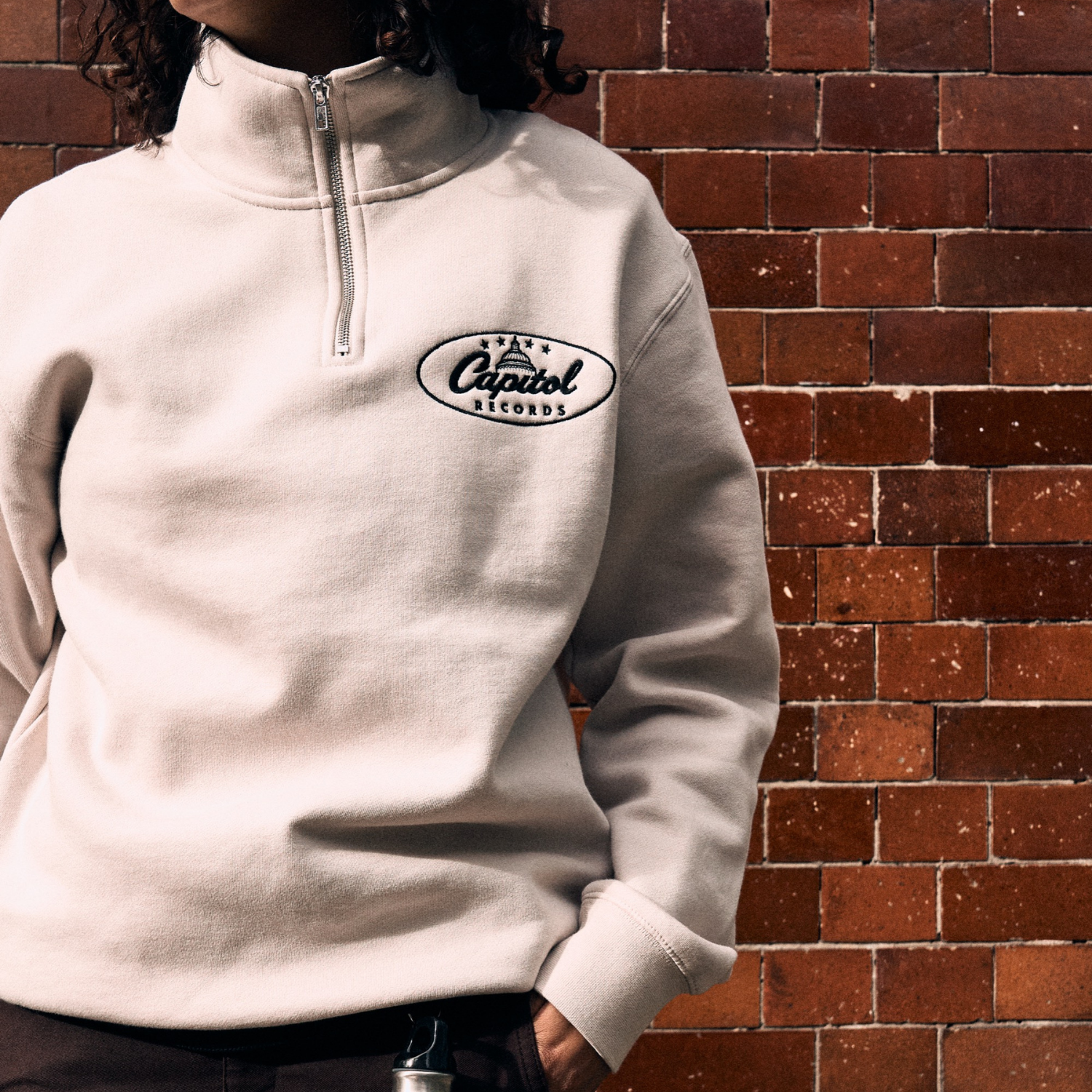 Polydor Label Group - Capitol 1/4 Zip Sweat