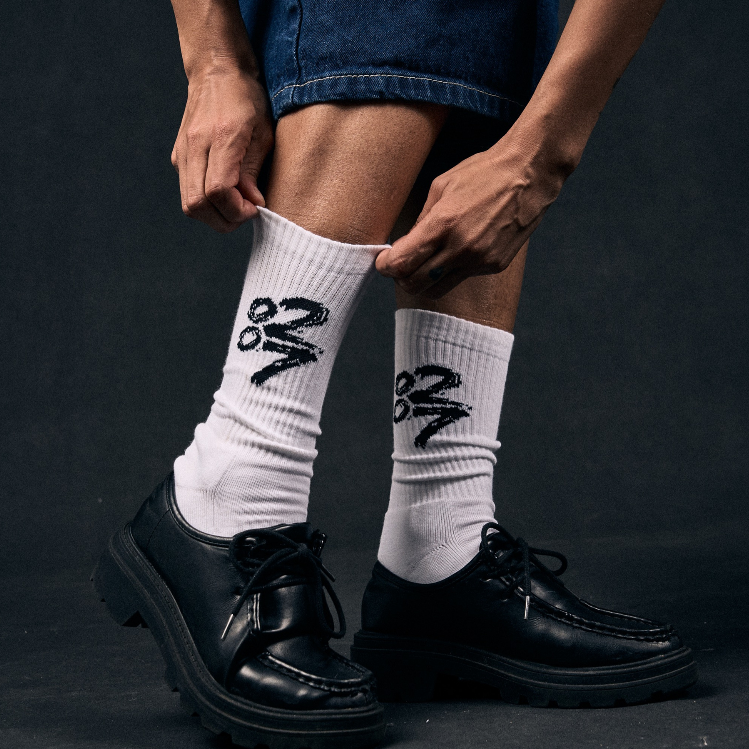 0207 Def Jam - 0207 Logo White Socks