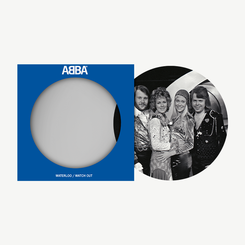 ABBA - Waterloo / Watch Out: Picture Disc Vinyl 7" Single