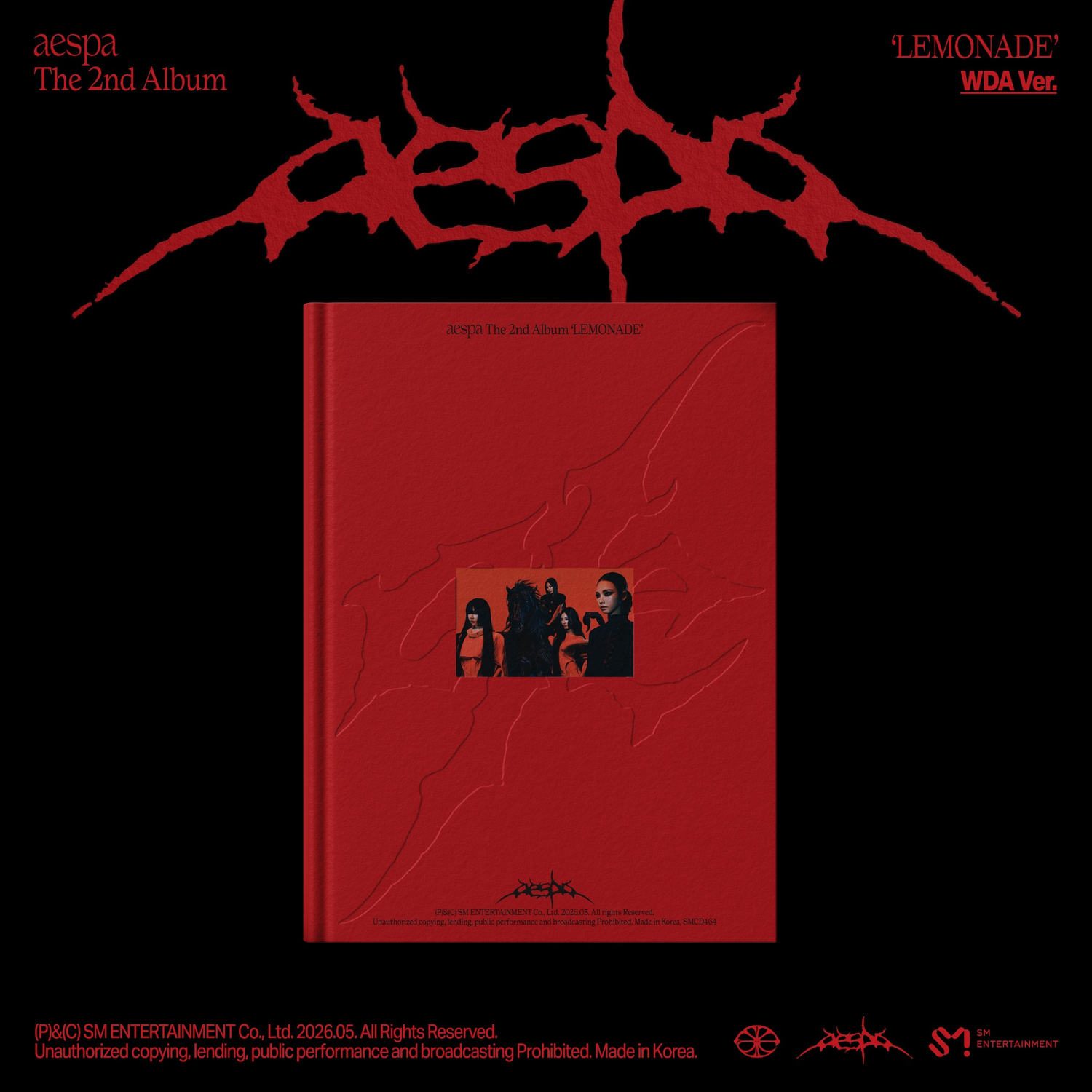aespa - The 2nd Album 'LEMONADE' (WDA Ver.)