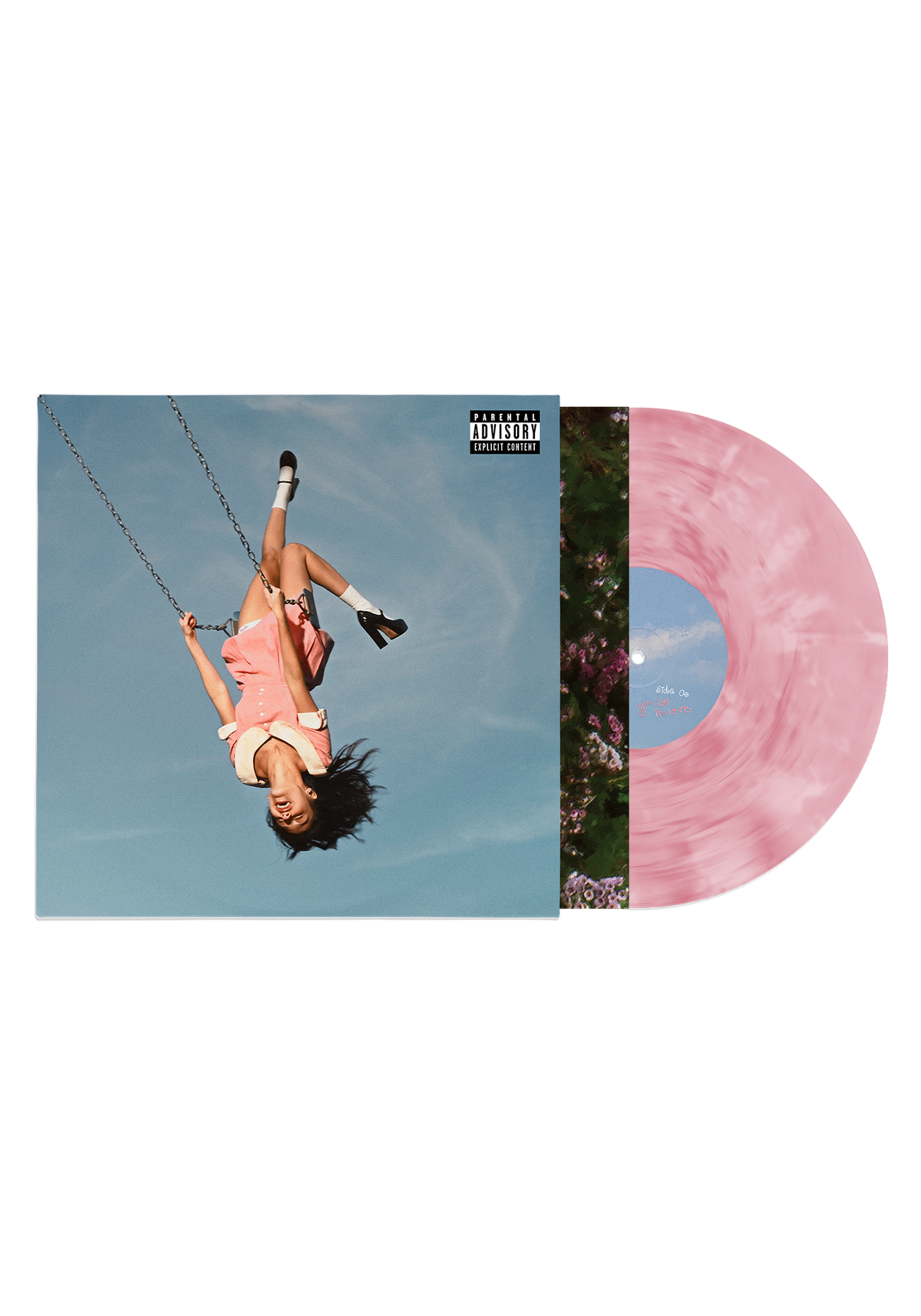 Olivia Rodrigo - you seem pretty sad for a girl so in love - apple music exclusive 'feminine intuition' lenticular cover pink vinyl