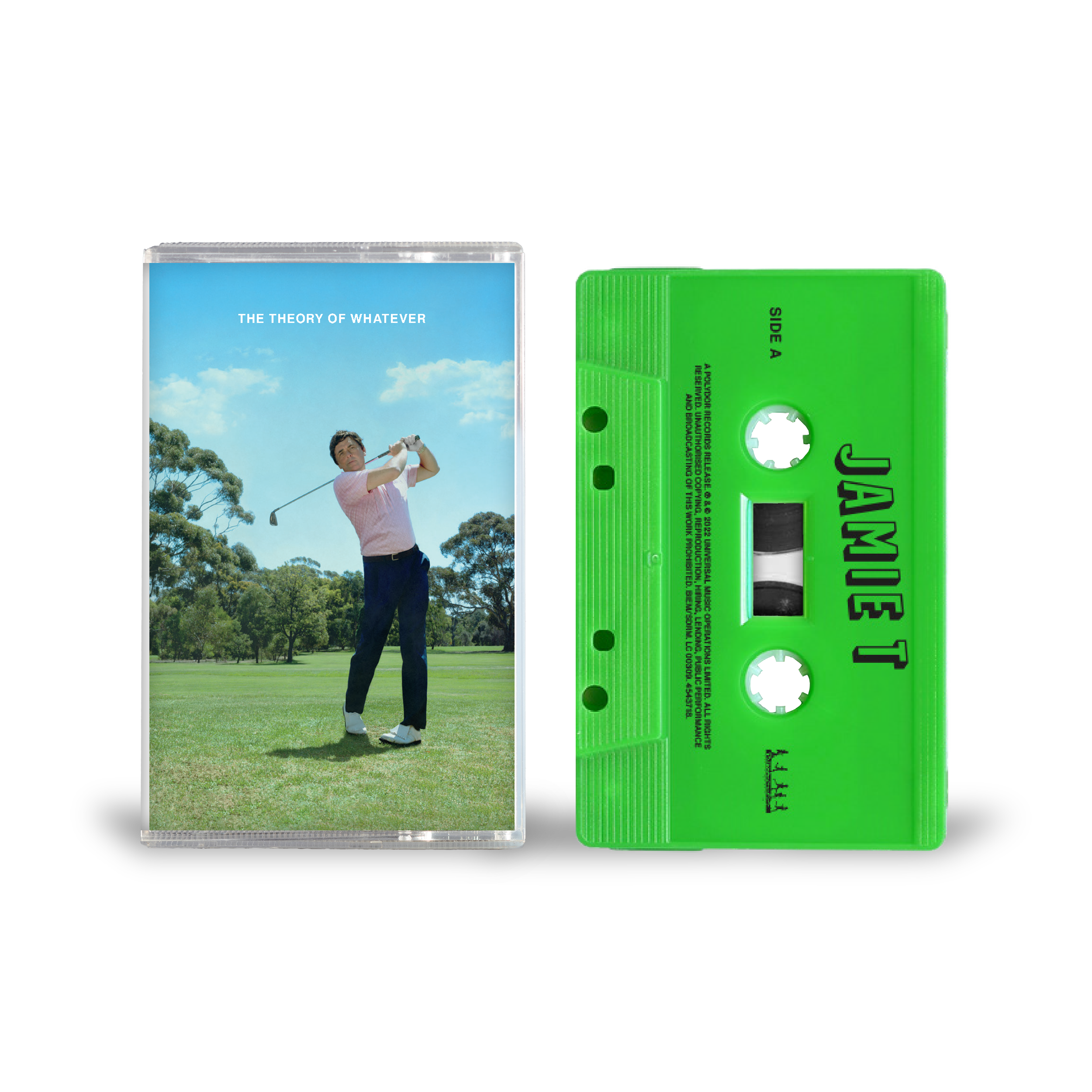 Jamie T - The Theory Of Whatever Green Cassette STORE EXCLUSIVE