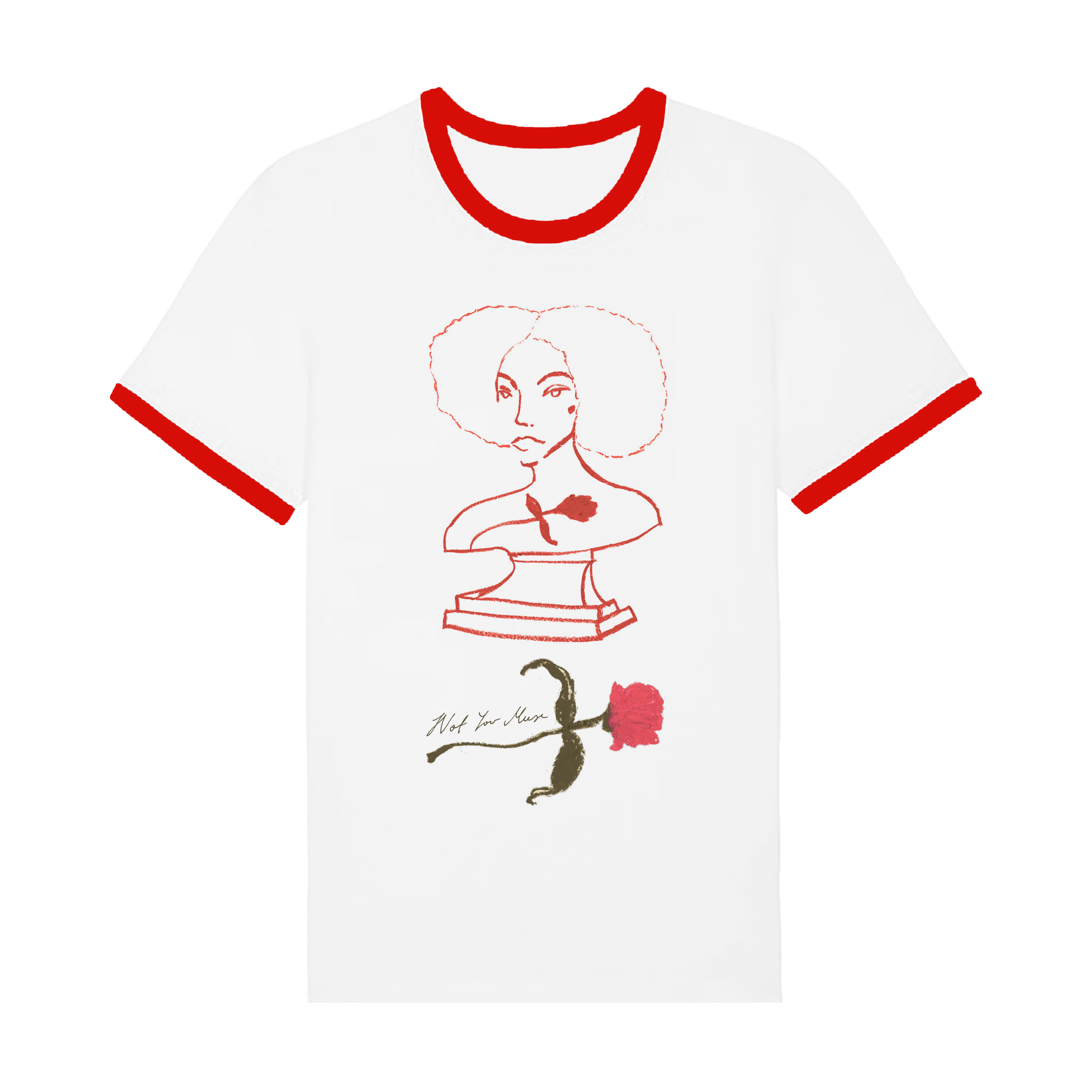 Celeste - Not Your Muse Ringer Tee
