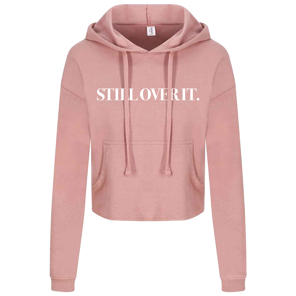 Summer Walker - Still Over It Cropped Pink Hoodie