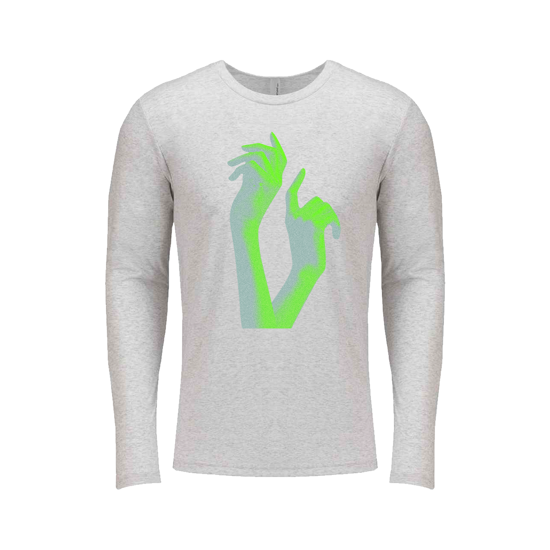 James Blake - CMYK Long Sleeve - White
